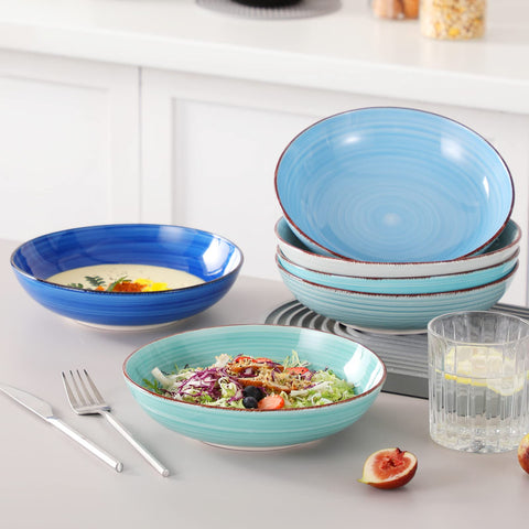 Vancasso Bonita bowls on dining table with salad for family meals