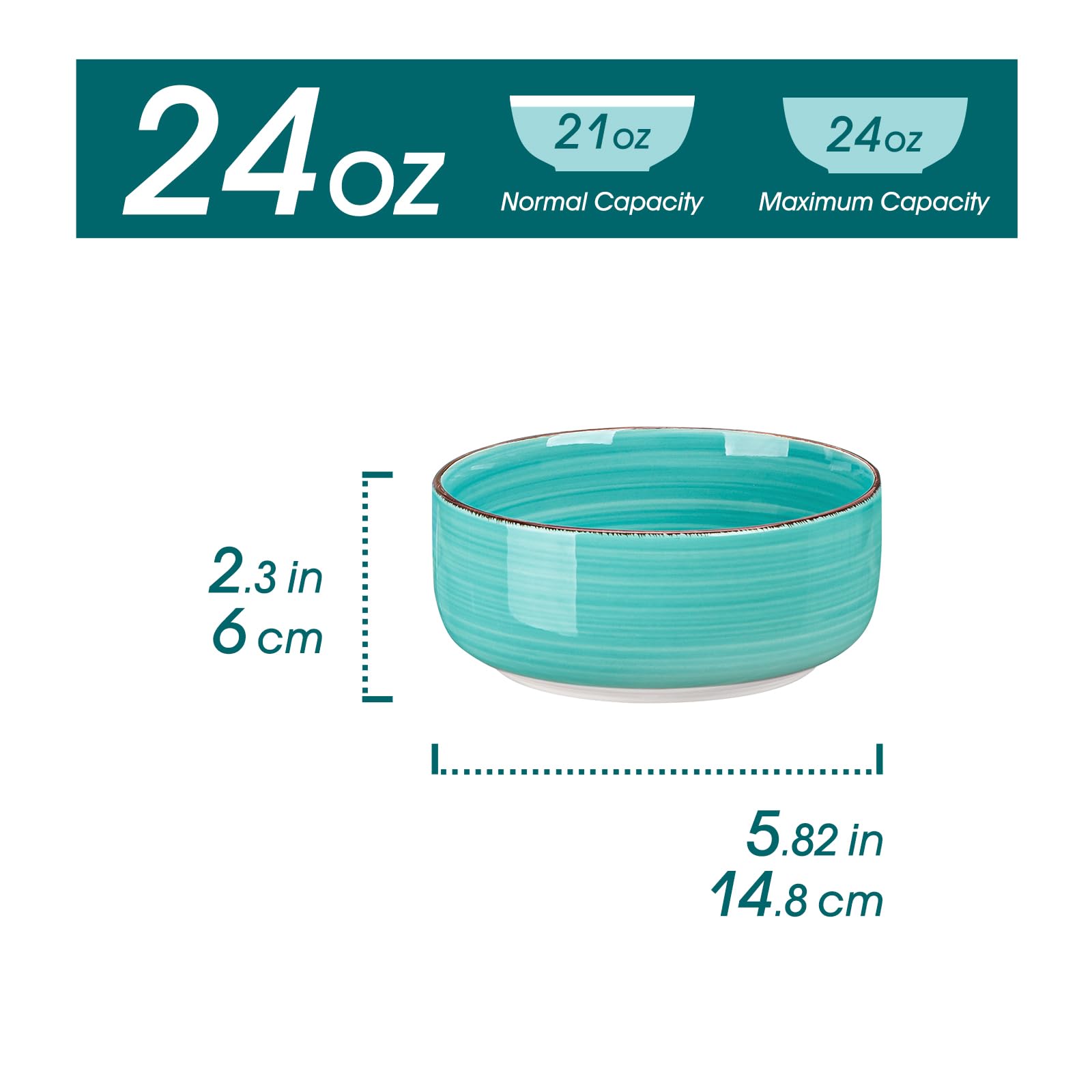 Vancasso Bonita spiral design bowls add elegance to meals.