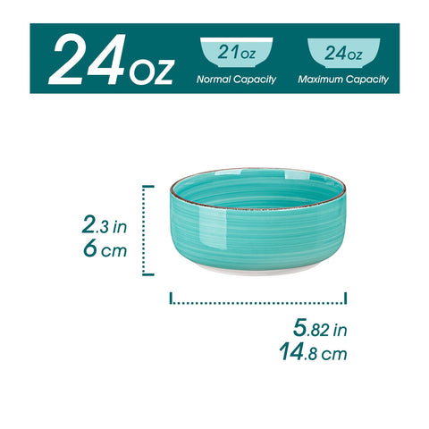 Vancasso Bonita spiral design bowls add elegance to meals.
