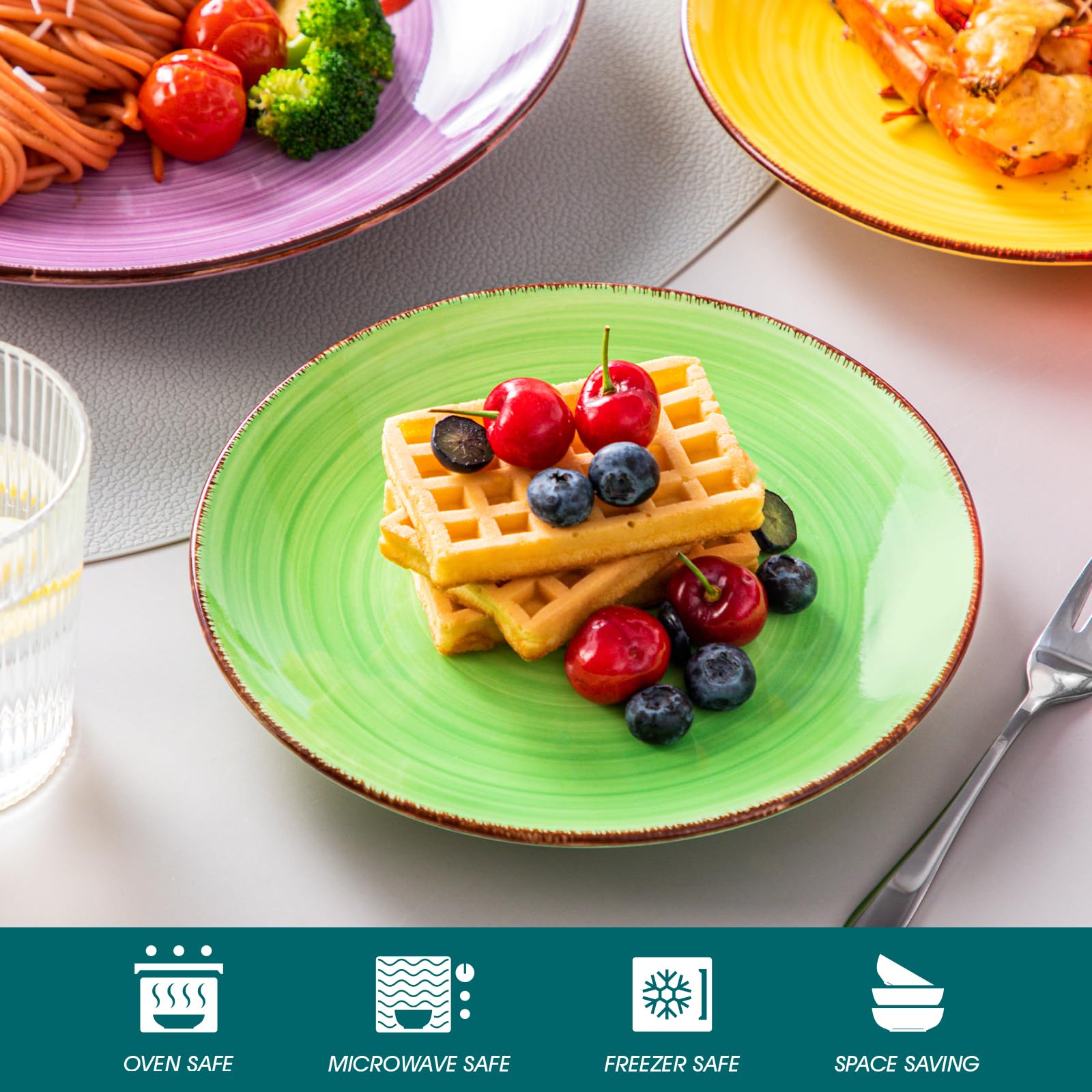 Vancasso Bonita spiral-pattern bowl for everyday dining and entertaining.