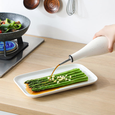 Vancasso ceramic bottle for oil, vinegar, and dressings, a versatile kitchen solution.