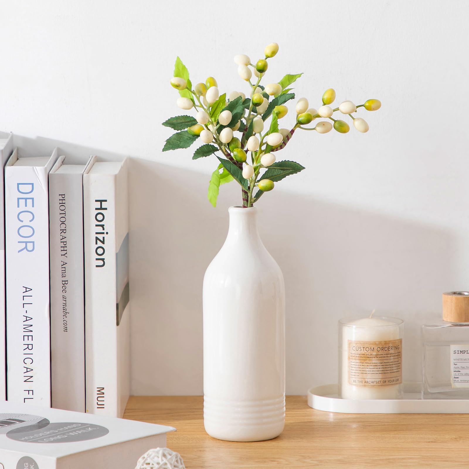Vancasso ceramic oil dispenser features a drip-free design for tidy counters.