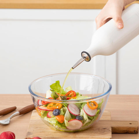 Vancasso ceramic oil dispenser ideal for multiple uses and liquids.