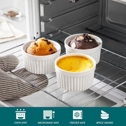 Crème brûlée or soufflé served in a Vancasso ramekin.