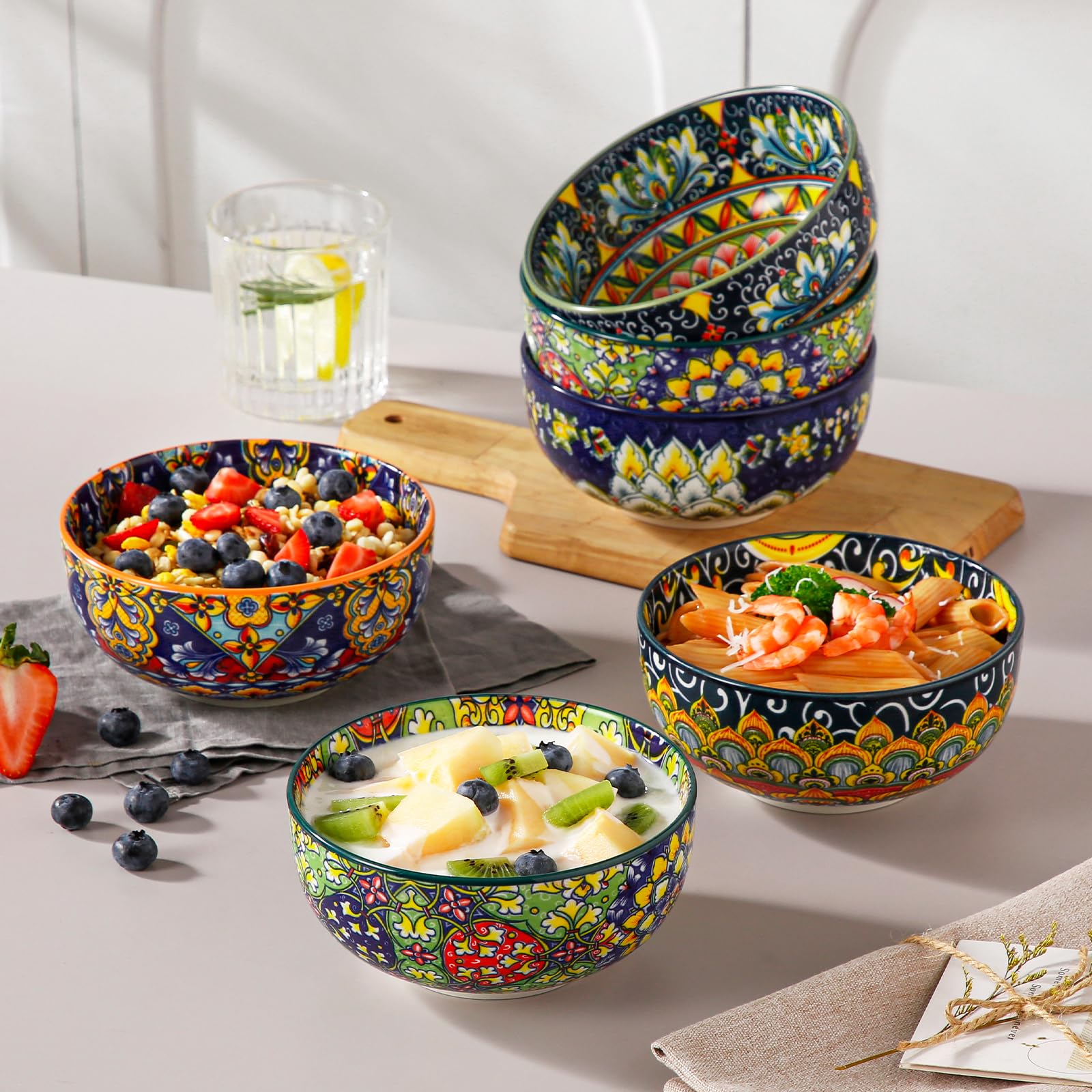 Vancasso dishwasher-safe bowl—easy cleanup and quick reheating.