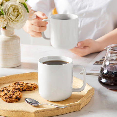 Vancasso durable glazed ceramic mug resists wear over time