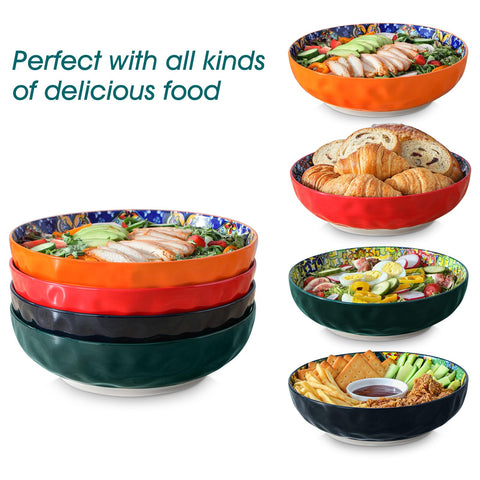 Vancasso gift-ready serving bowls red for housewarmings or weddings