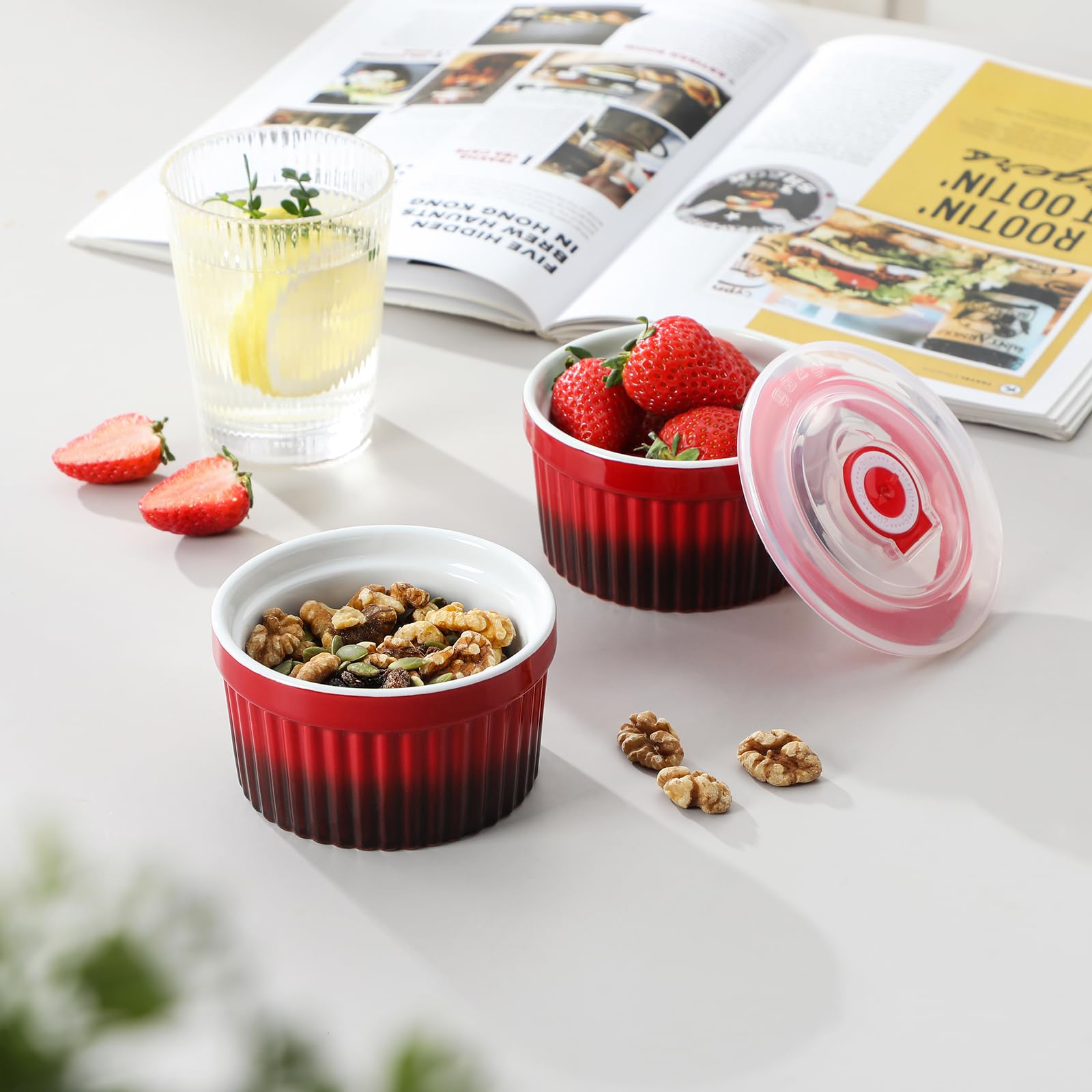 Vancasso ideal for individual portions of desserts and sauces.