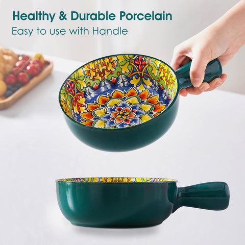 Vancasso microwave and dishwasher-safe bowls for convenient daily use.
