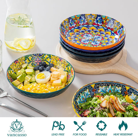 Vancasso bowls are microwave-safe for quick reheating