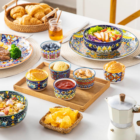 Vancasso multi-use dessert serving ramekins for baking, serving, and gifting.