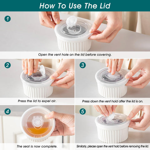 Oven-safe Vancasso ramekin moves from oven to table.