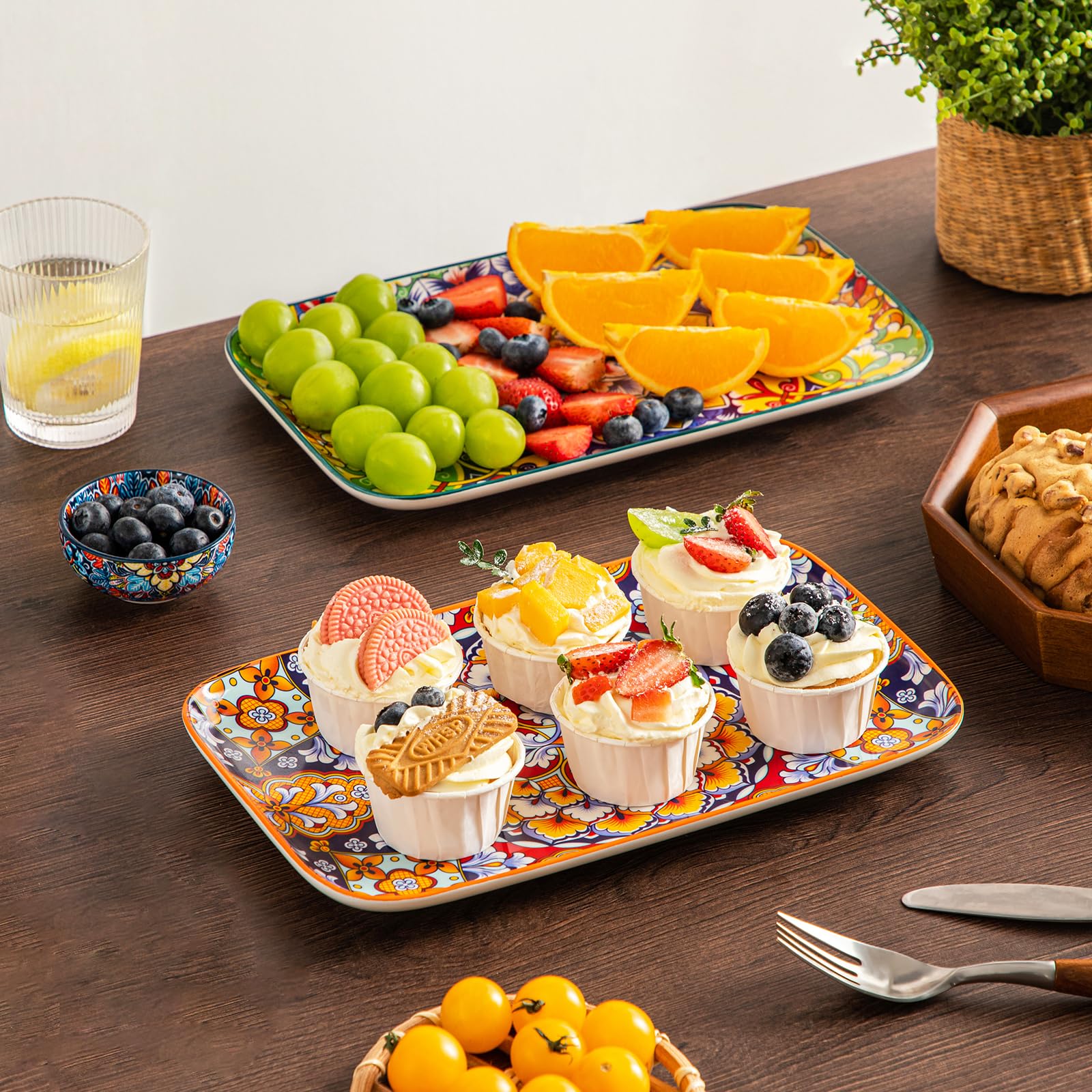 Vancasso porcelain with lead-free glaze for safe serving