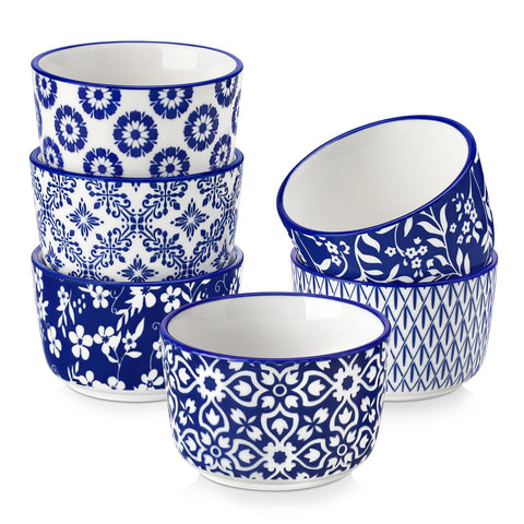 Vancasso Selene 4oz ramekins six-piece set for desserts