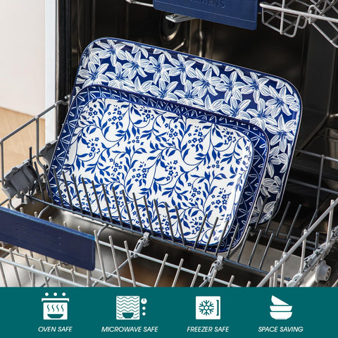 Vancasso Selene entertaining setup displaying versatile tray arrangement
