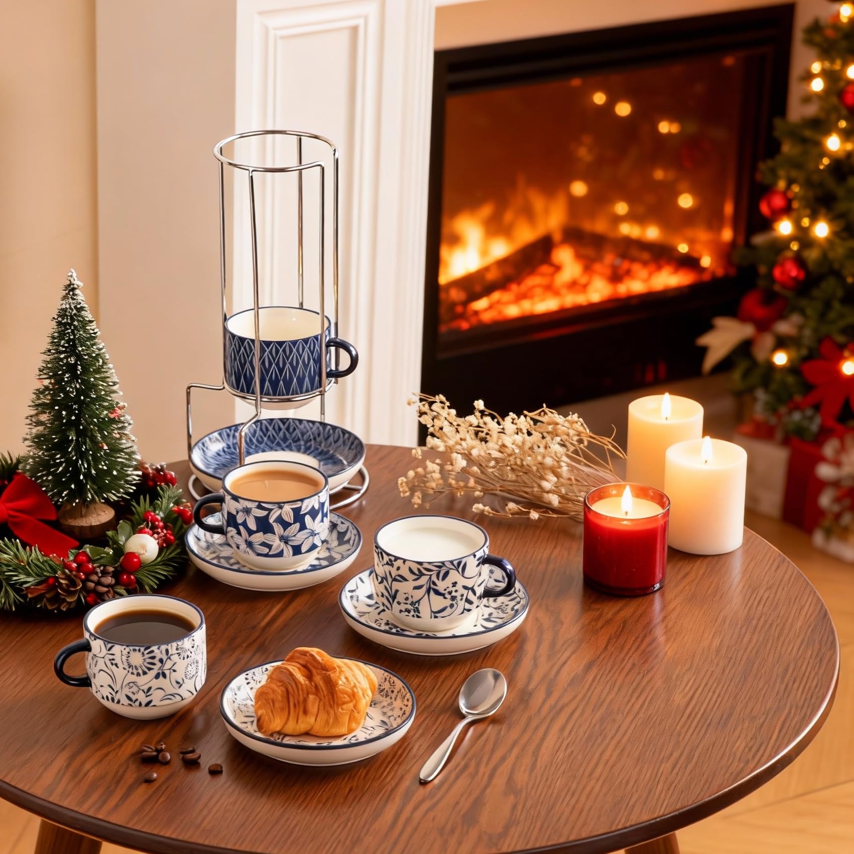 Vancasso Selene compact stackable design fits small kitchens.