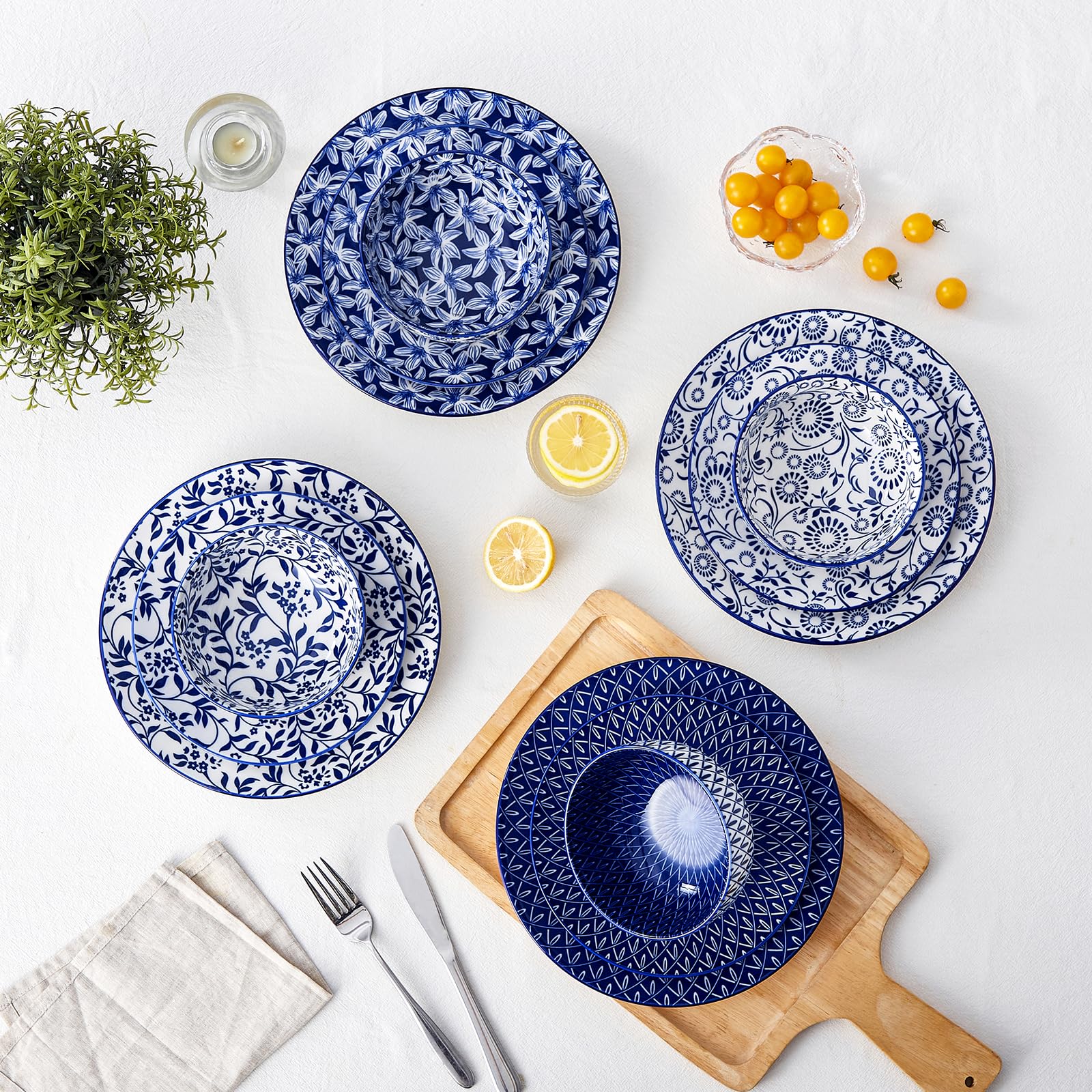 Vancasso Selene gift-ready dinnerware pack suits weddings