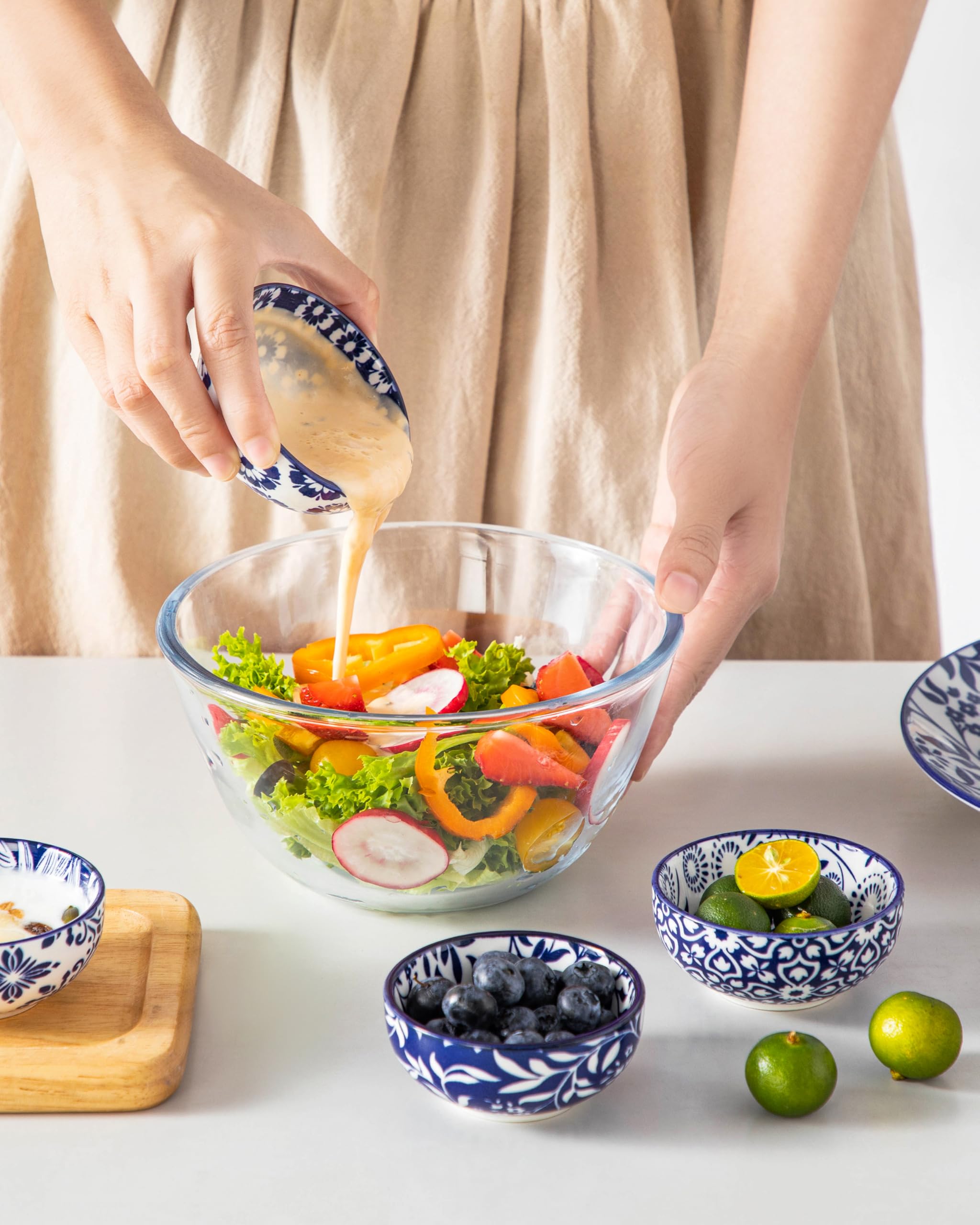 Vancasso Selene microwave and dishwasher safe bowls