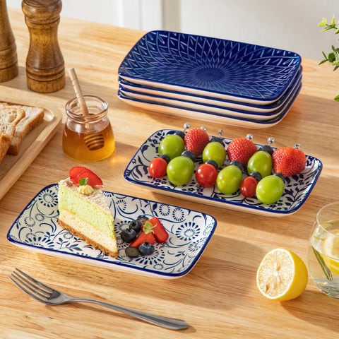 Vancasso Selene porcelain plates are dishwasher safe for quick cleanup