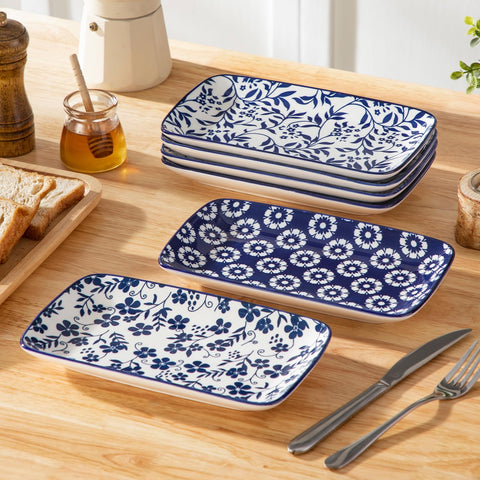Vancasso Selene stackable plates save cabinet space and storage.