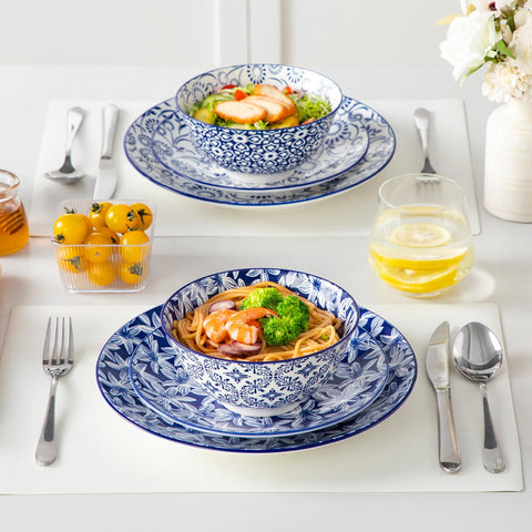 Vancasso Selene versatile bowls for cereal, soup, pasta, and salad.