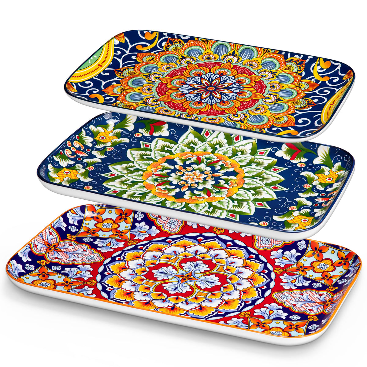 Vancasso 16-inch large rectangular serving platter ideal for roasts
