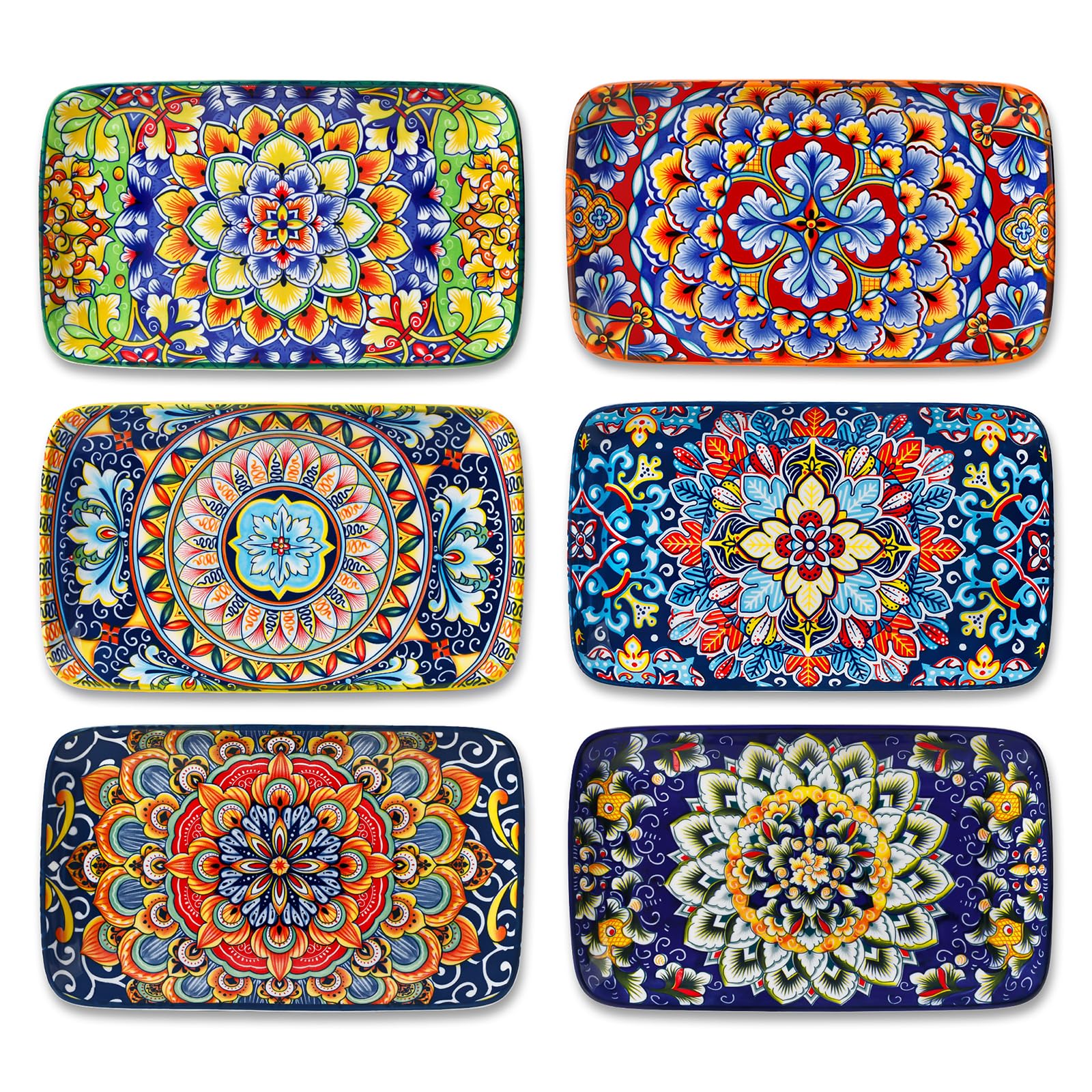 Vancasso Simi bohemian pattern plates for elegant dining and decor