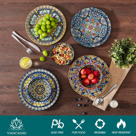 Vancasso SIMI cereal bowls offer practical capacity and smooth glaze.