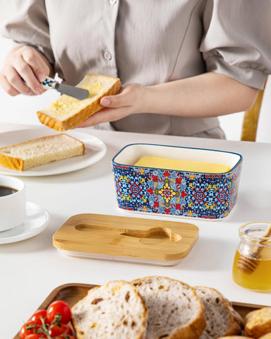 Vancasso SIMI Twilight Bloom adds Bohemian charm to your counter.