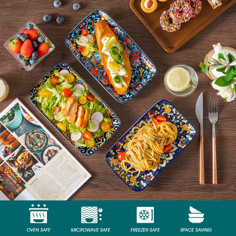 Vancasso Simi dessert plate complements cakes and pastries in modern settings