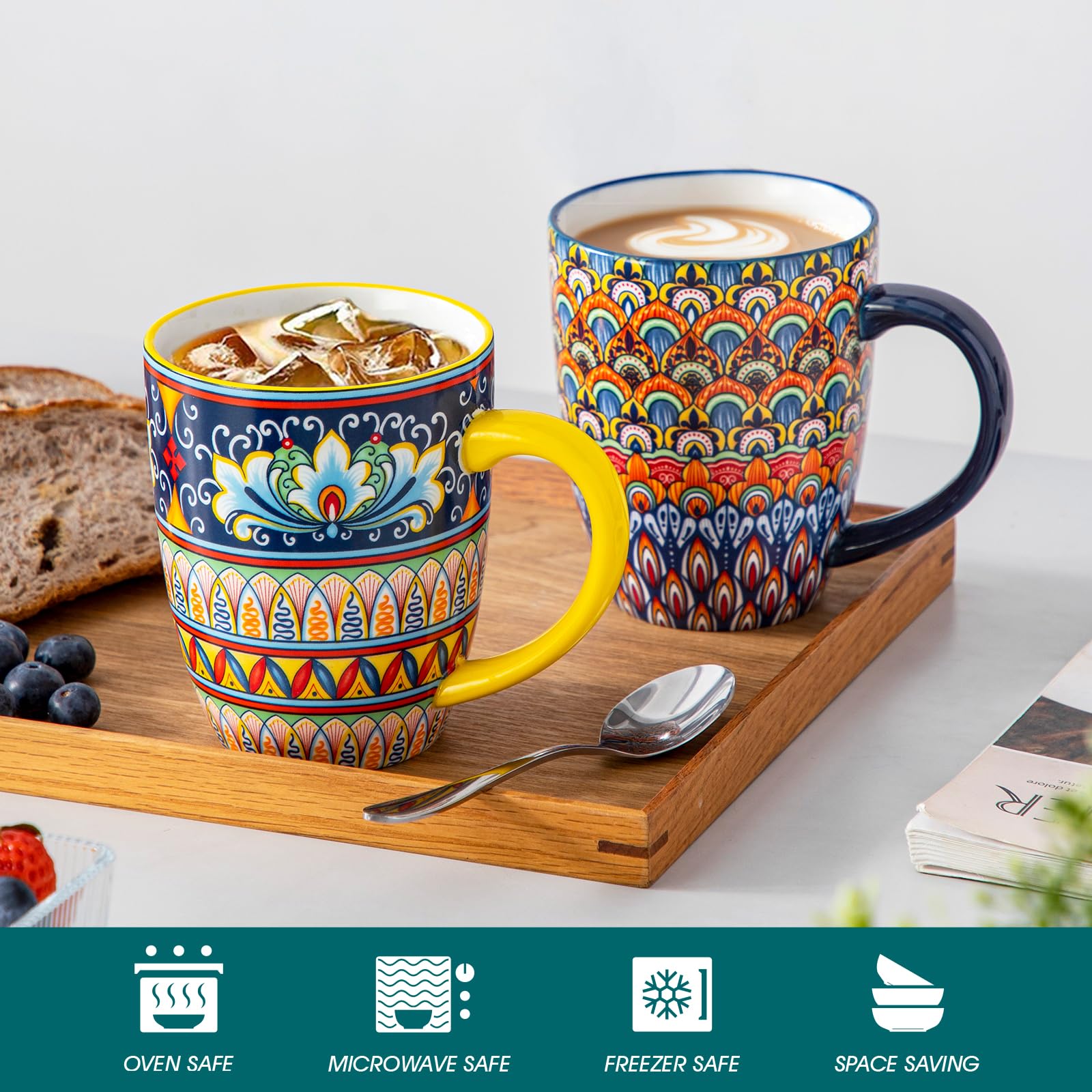 Vancasso SIMI latte-art ready mug for café-style beverages