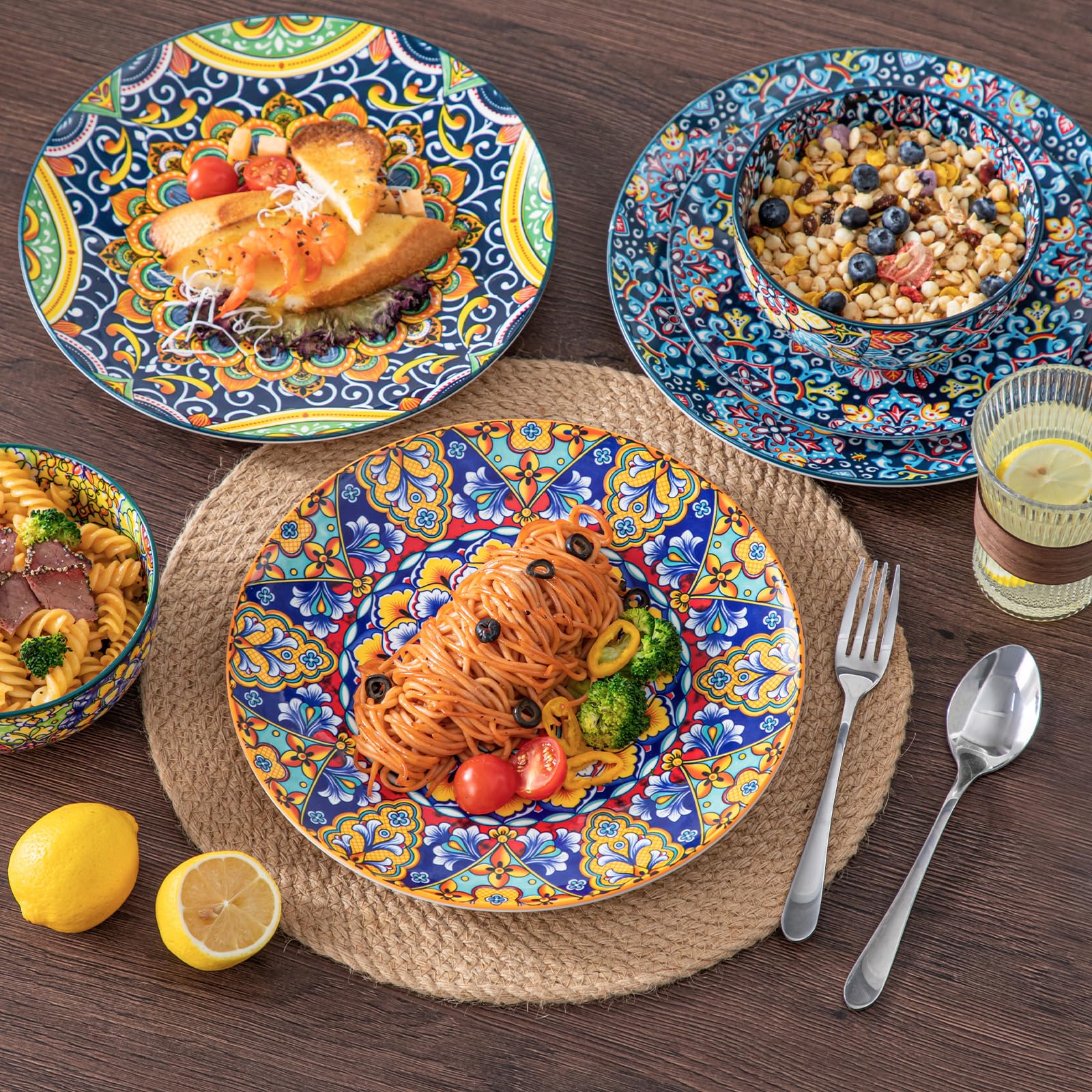 Vancasso SIMI microwave and dishwasher safe dishware for quick reheats