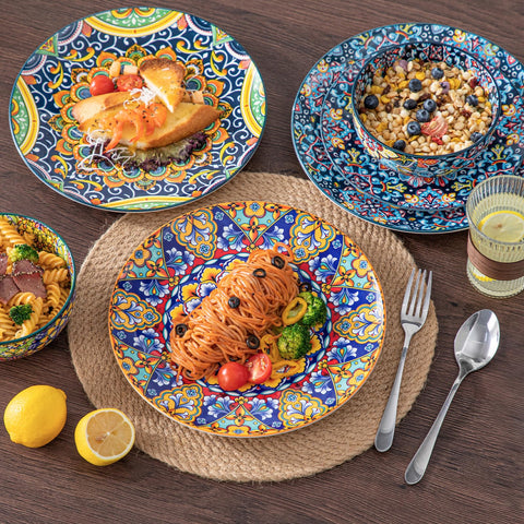 Vancasso SIMI microwave and dishwasher safe dishware for quick reheats