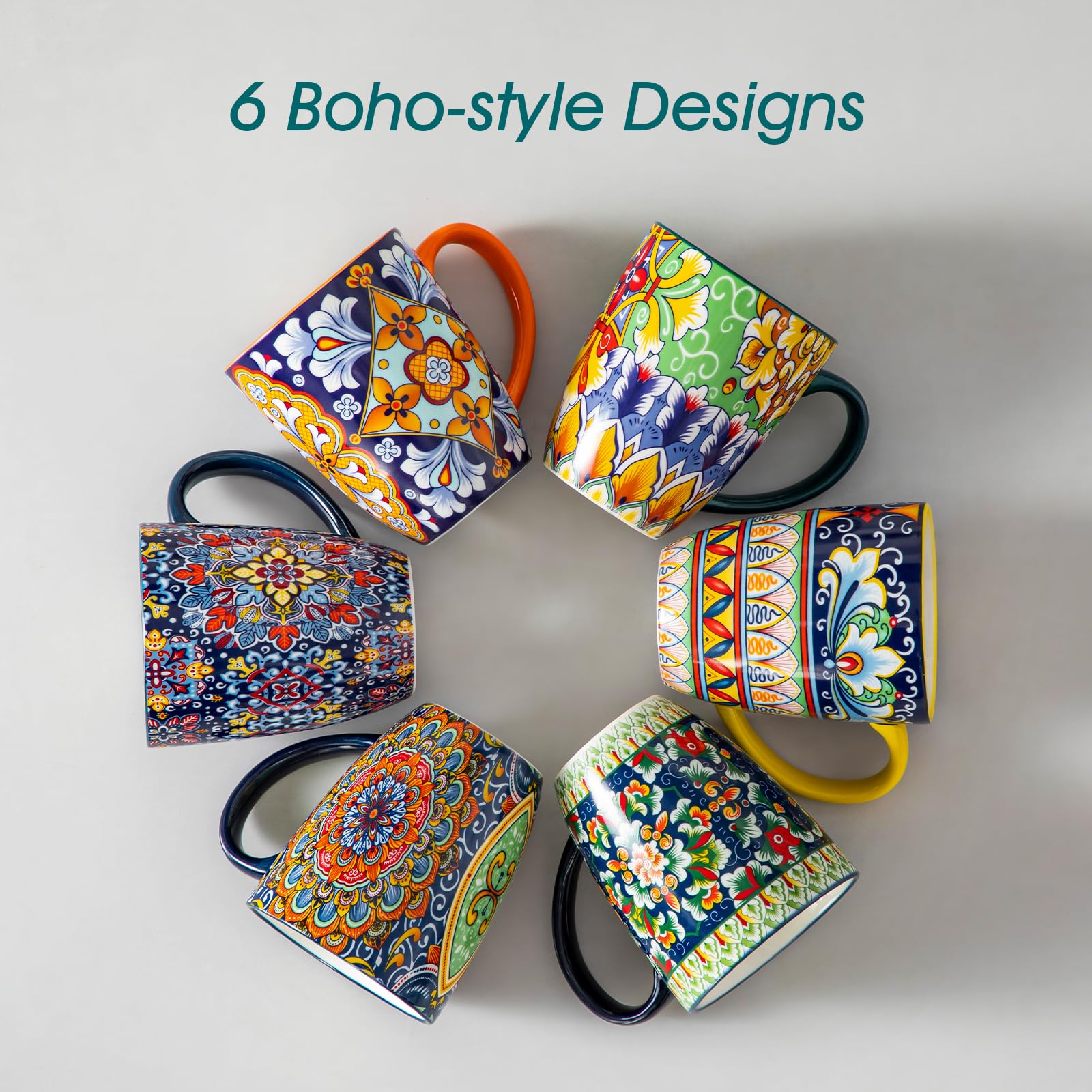 Vancasso SIMI boho mugs offer versatility for hot and cold beverages