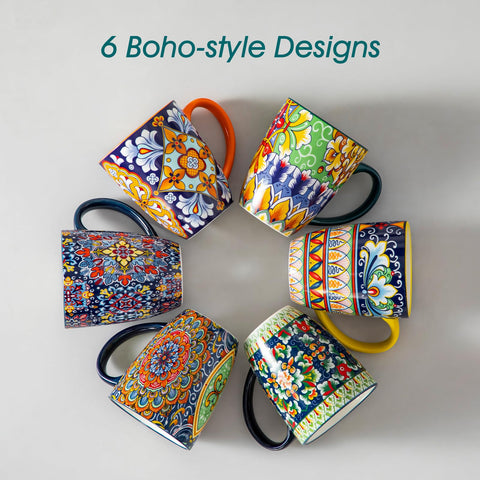 Vancasso SIMI boho mugs offer versatility for hot and cold beverages