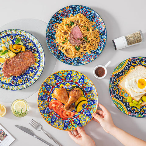 Vancasso SIMI plates dishwasher-safe for convenient cleanup