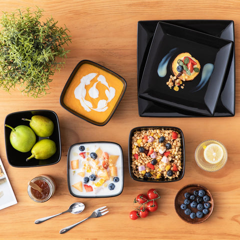 Vancasso Soho 12-piece set for four, elegant table setting