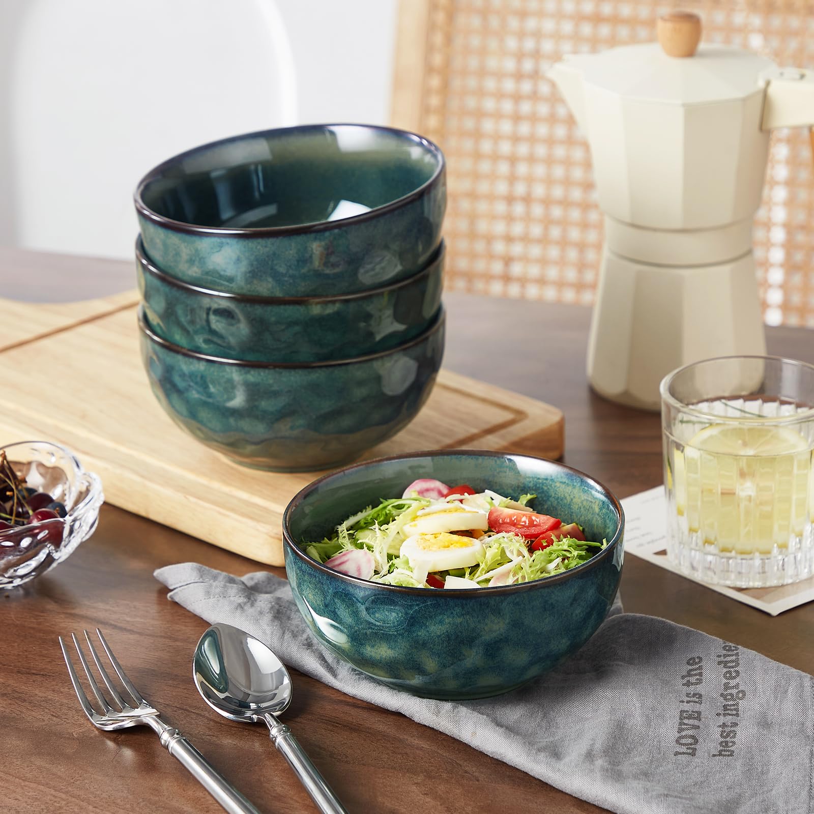 Vancasso Starry 24oz bowls easy to clean after meals