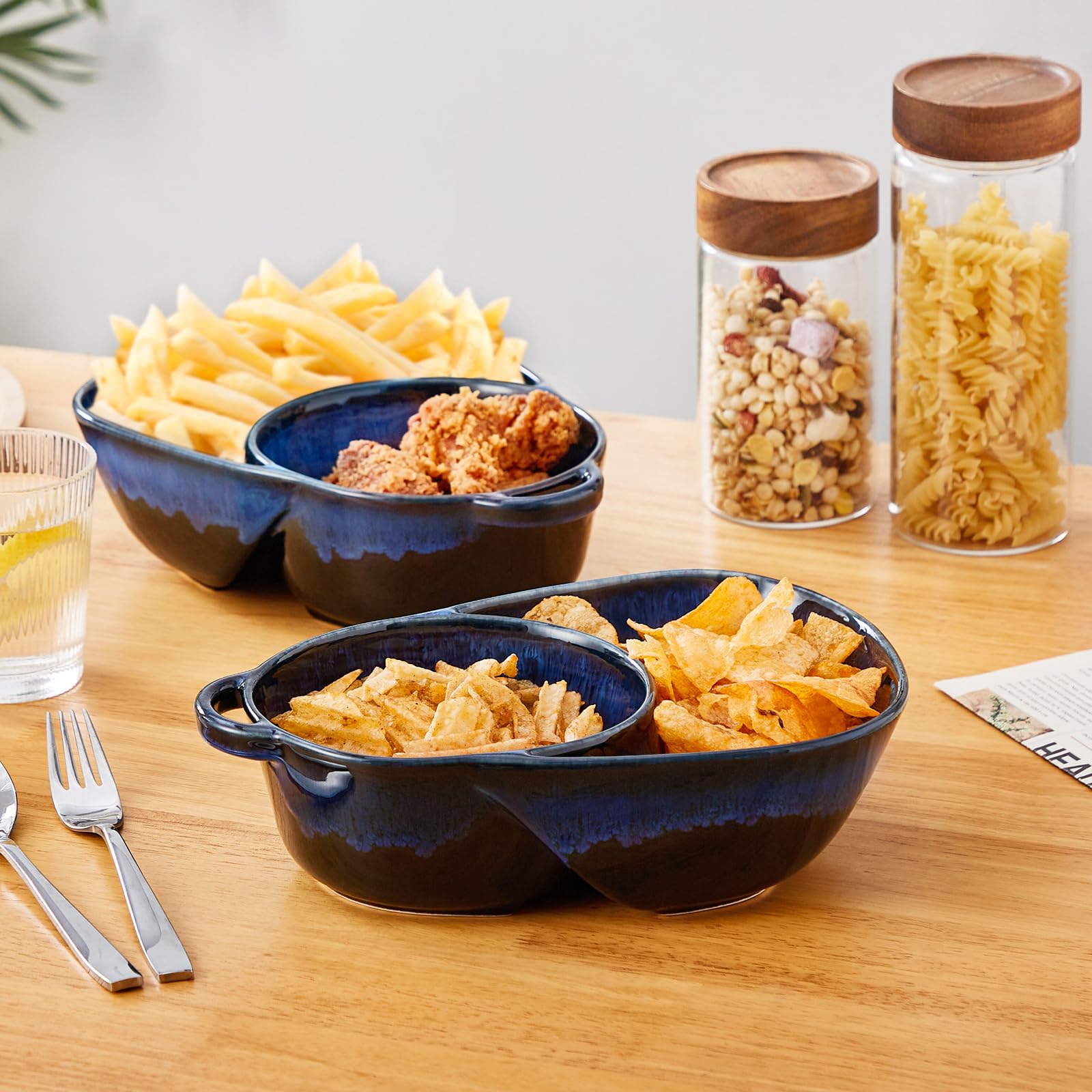 Vancasso Starry blue bowl set makes a thoughtful wedding or holiday gift.