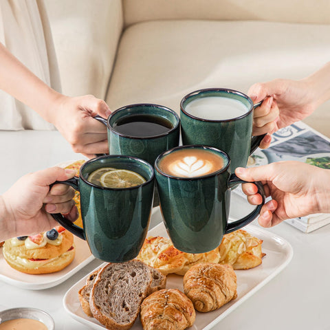 Vancasso Starry mug is dishwasher safe for easy cleaning after meals.