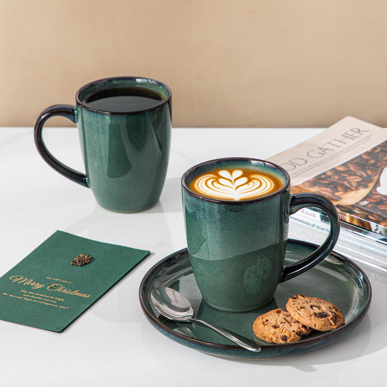 Gift-ready six-mug set from Vancasso Starry for housewarmings and celebrations.