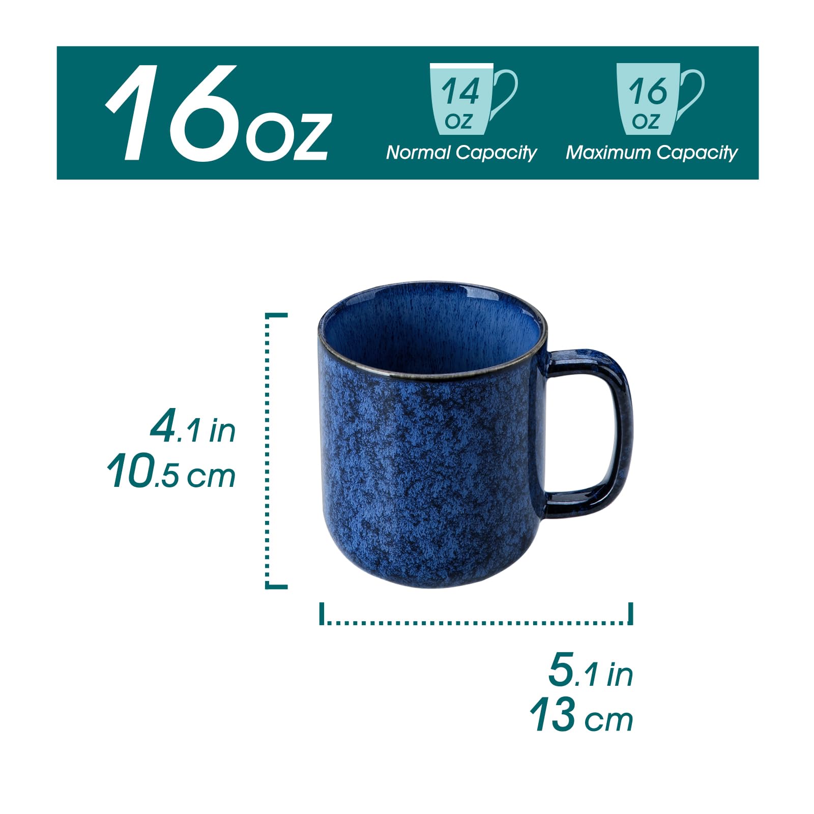 Vancasso STARRY microwave-safe ceramic mugs ready for quick reheats.