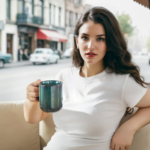 Ergonomic STARRY mug handle designed for comfortable grip