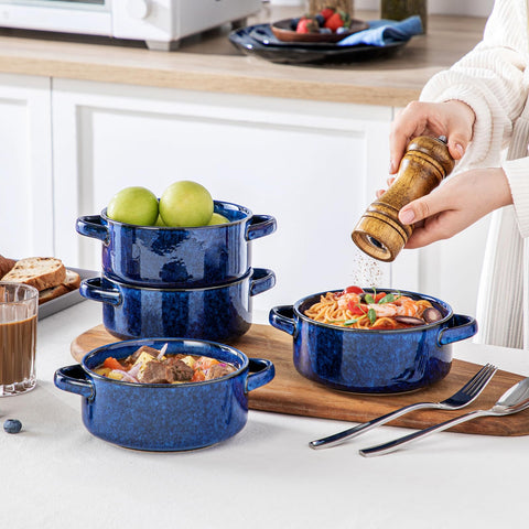 Vancasso Starry stackable bowls for space-saving storage