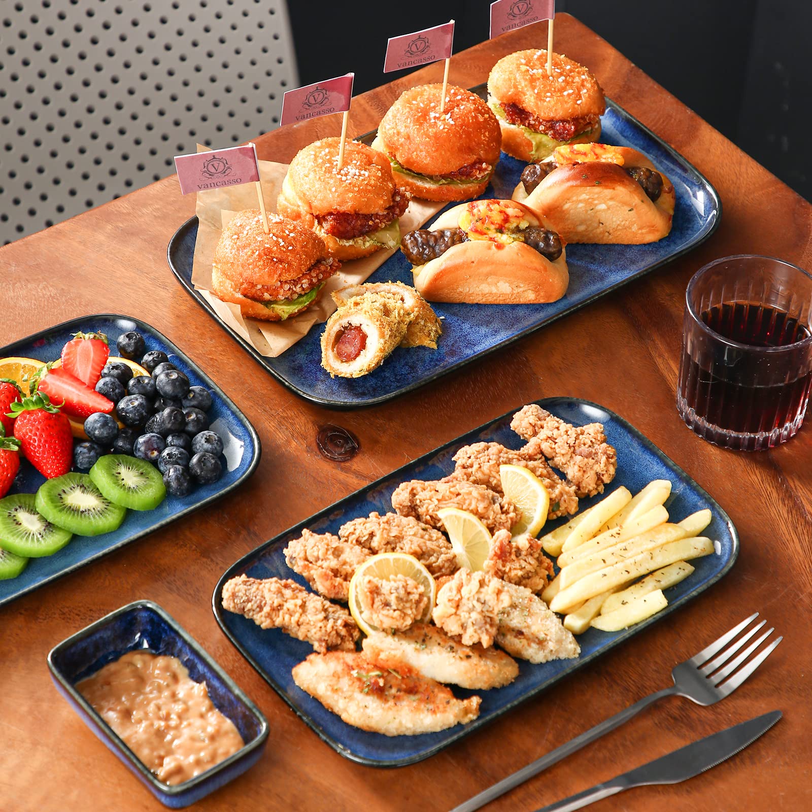 Vancasso Stern platters with cheese and breads elevate entertaining.