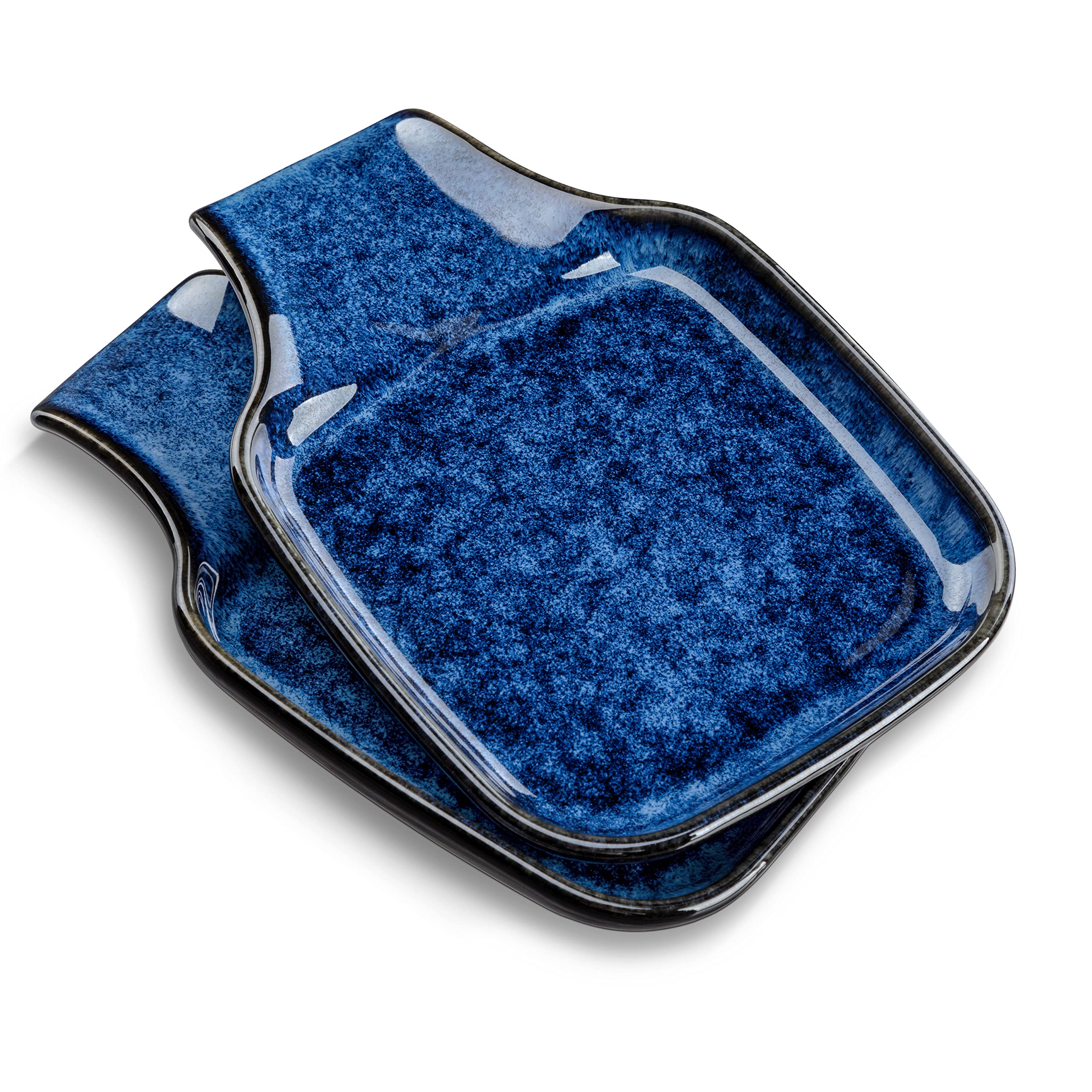 Vancasso Stern spoon rest on stove top keeping utensils organized and counters clean.