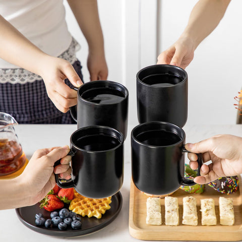 Vancasso durable ceramic mugs ready for kitchen or cafe use.