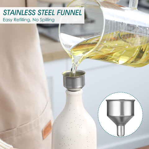 Vancasso versatile dispenser works with oils, vinegars, and dressings.
