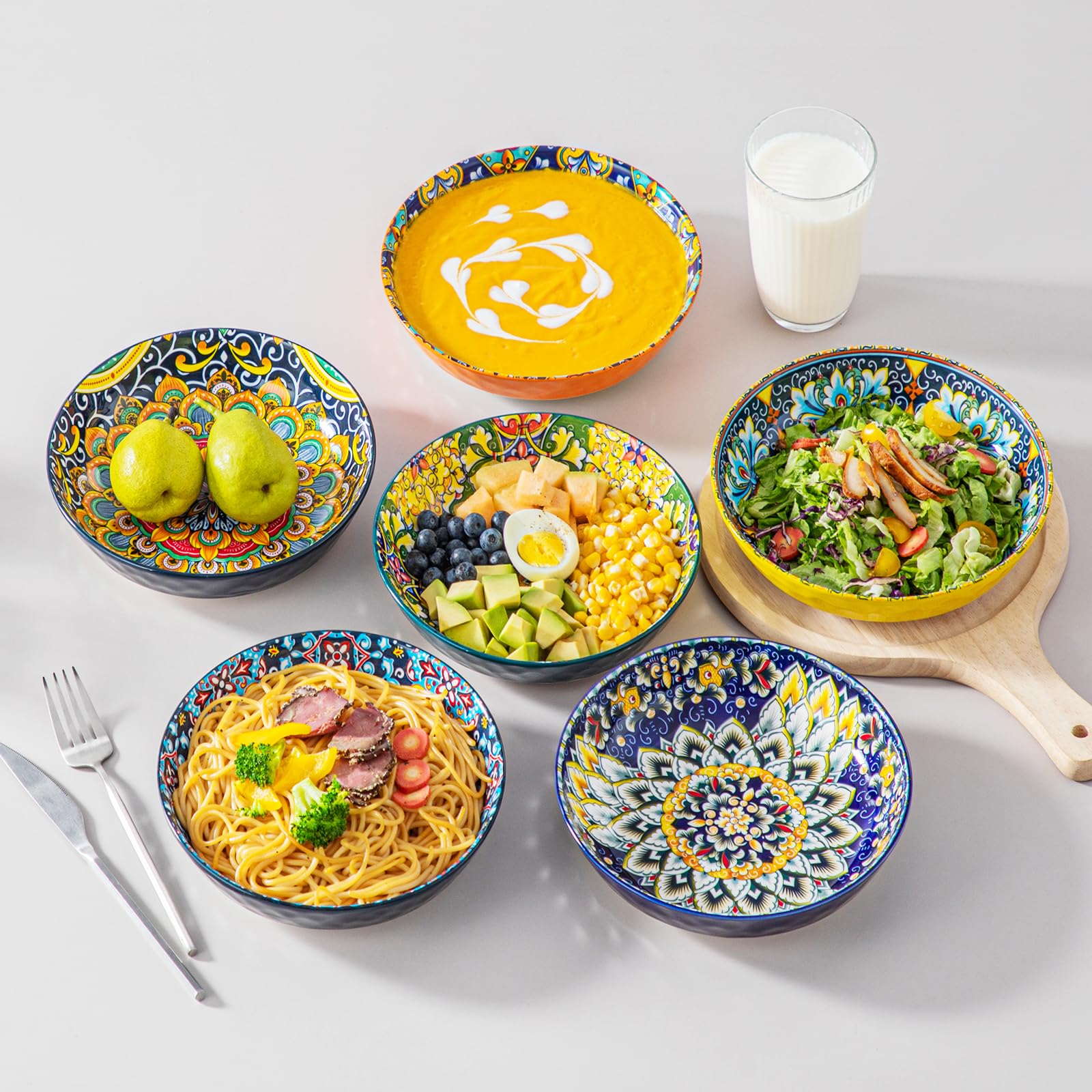 Vancasso versatile serving bowls suitable for brunch or dinner