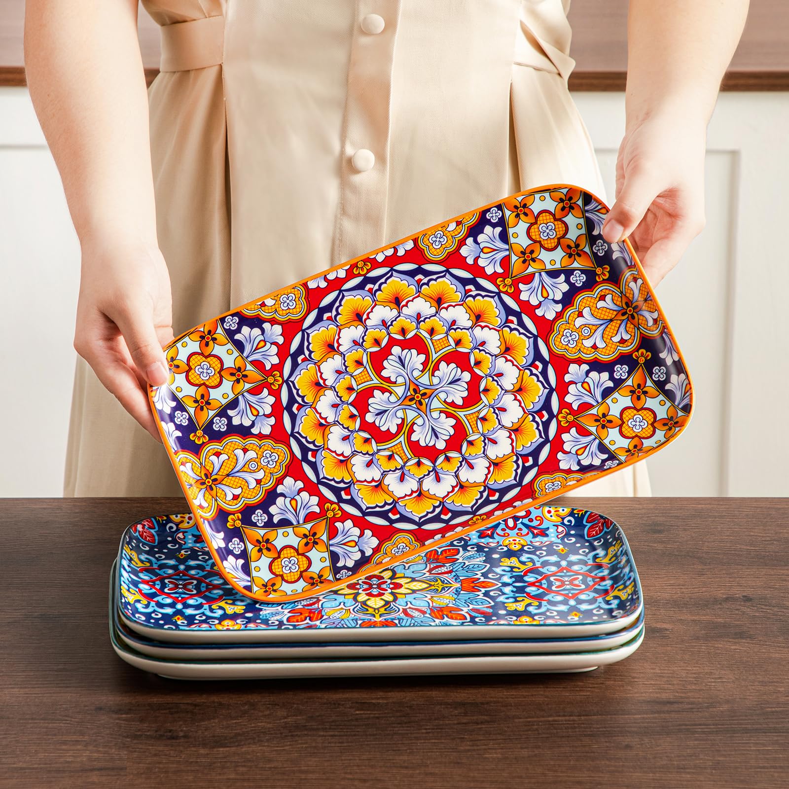 Vancasso vintage-inspired serveware elevates table decor